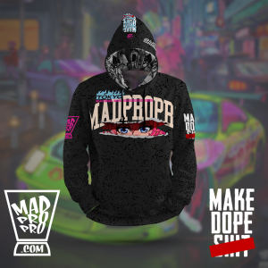 Itasha Anime Supra Premium Fleece Hoody